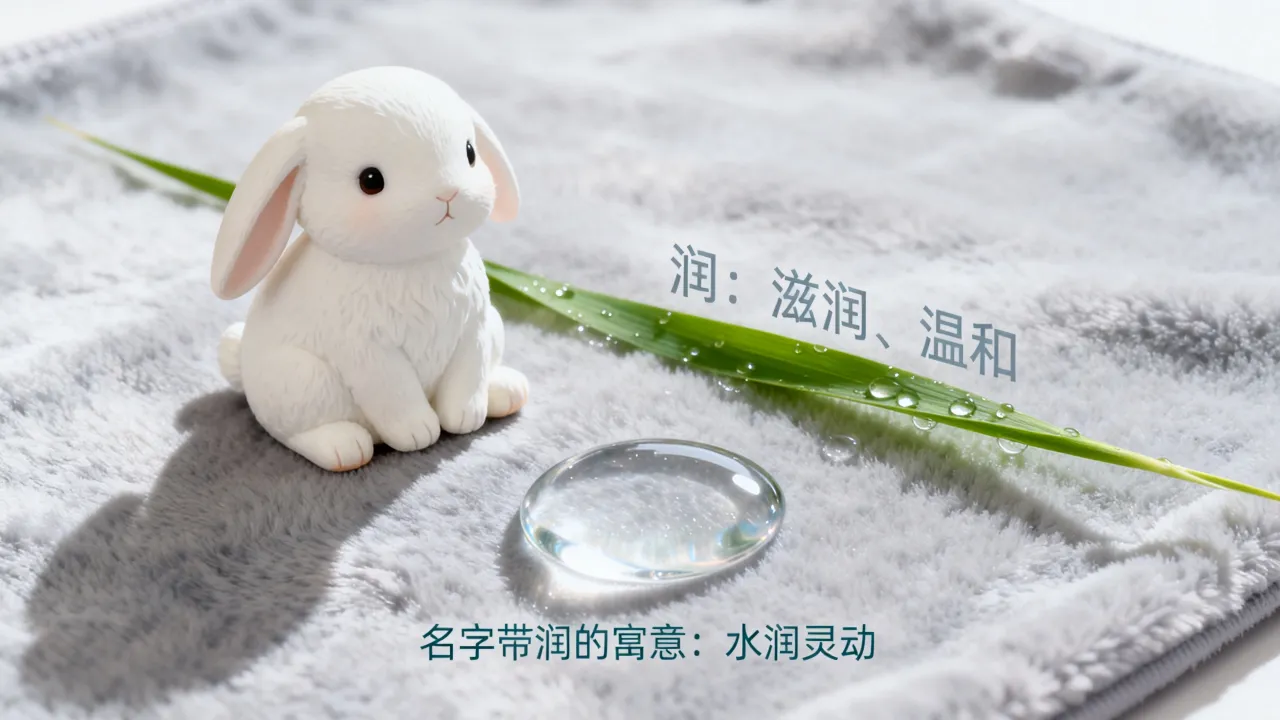 兔宝宝起名润什么意思?名字带润的寓意好吗 兔宝宝起名润什么意思?名字带润的寓意好吗