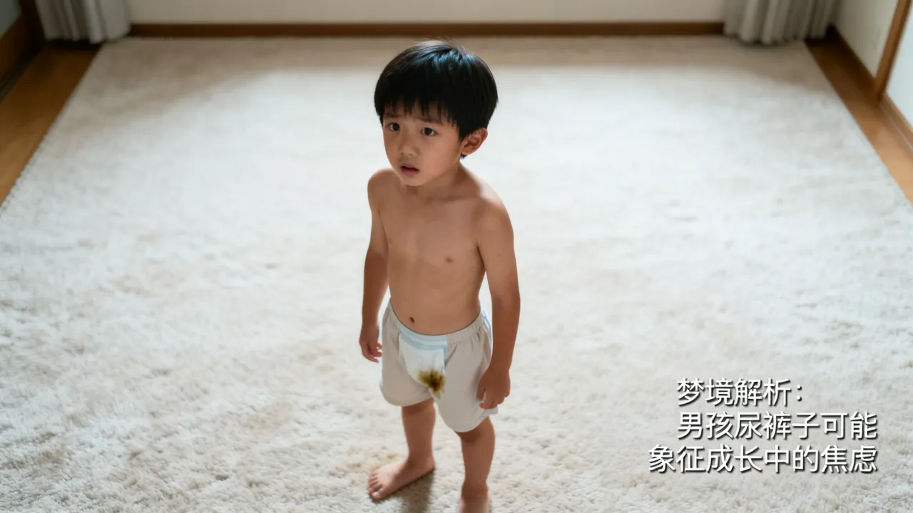 梦见男孩尿裤子有什么意思，梦见男孩尿裤子是什么预兆