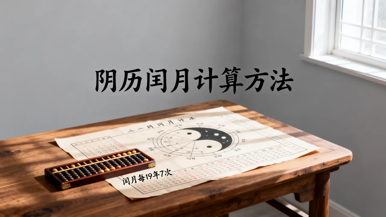 阴历闰月是怎么算的,闰月多久一次出现 阴历闰月是怎么算的,闰月多久一次出现