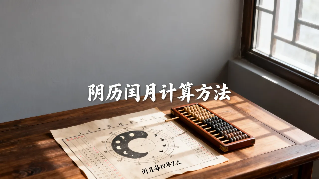 阴历闰月是怎么算的,闰月多久一次出现 阴历闰月是怎么算的,闰月多久一次出现
