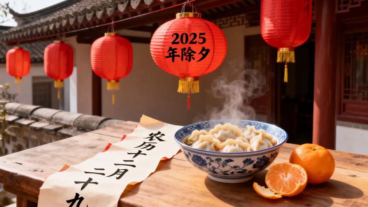 除夕是农历哪一天,2025年除夕阴历具体几号 除夕是农历哪一天,2025年除夕阴历具体几号