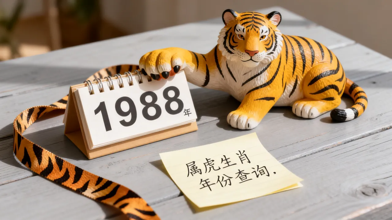 属虎哪一年?1988年属啥?属虎生肖年份查询 属虎哪一年?1988年属啥?属虎生肖年份查询