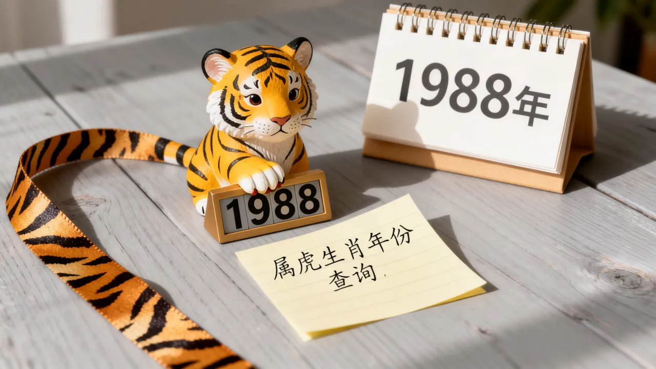 属虎哪一年?1988年属啥?属虎生肖年份查询 属虎哪一年?1988年属啥?属虎生肖年份查询