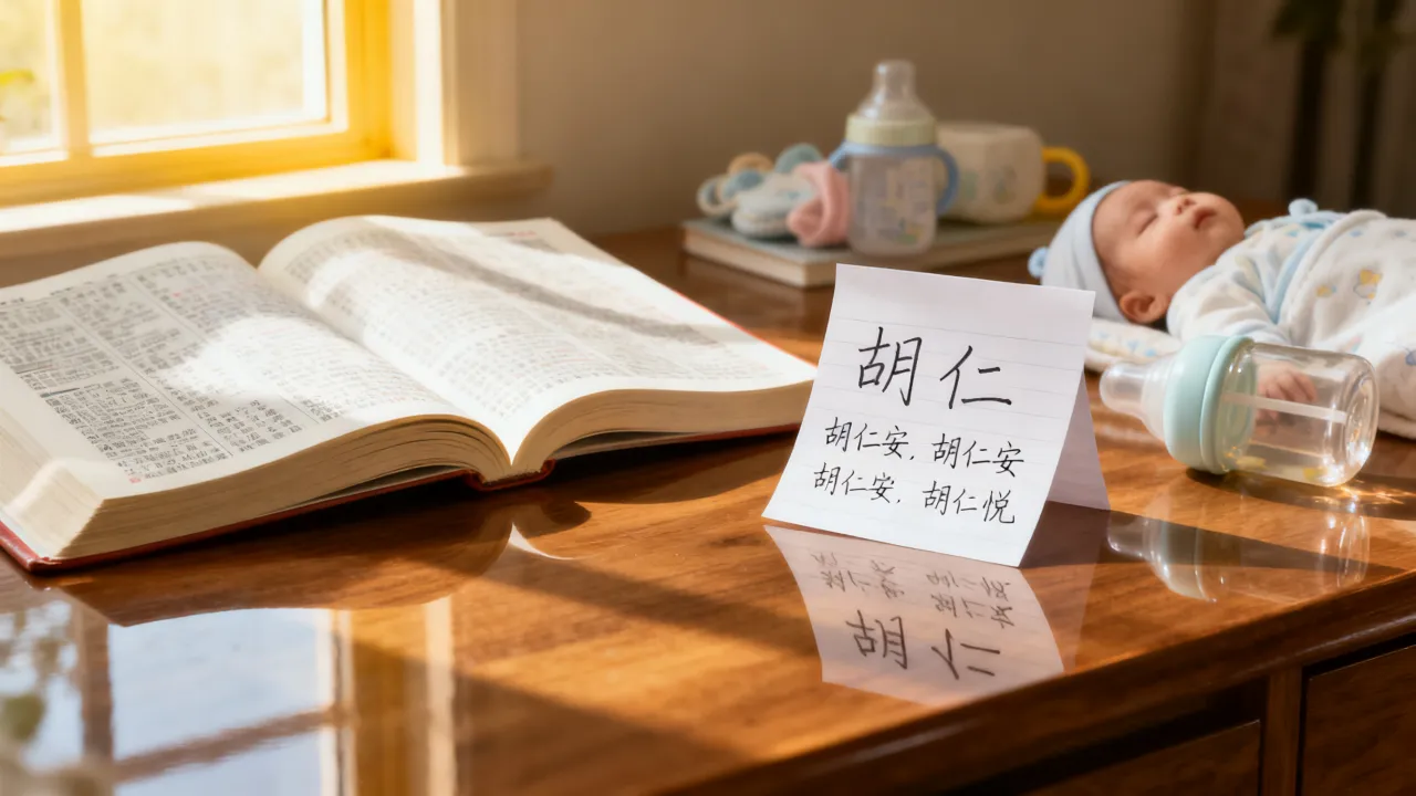 宝宝起名胡仁什么好听？胡仁名字寓意好吗怎么取
