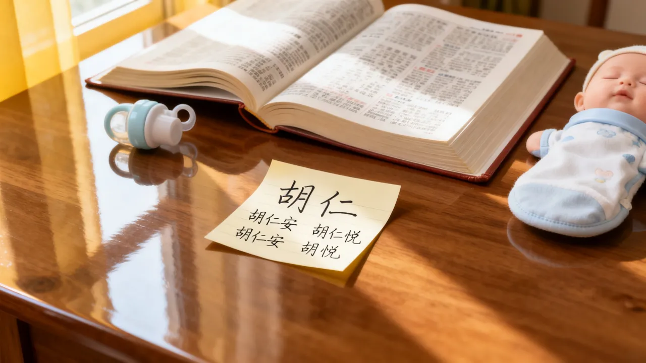 宝宝起名胡仁什么好听？胡仁名字寓意好吗怎么取
