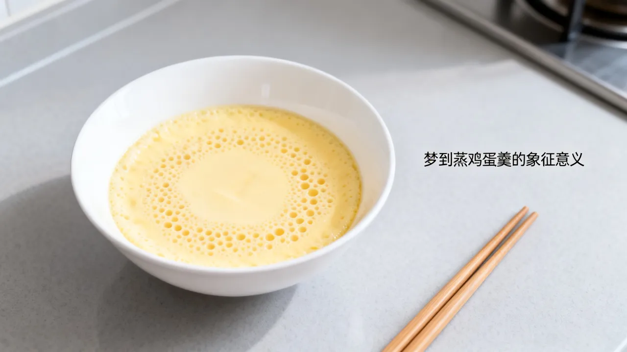 梦到蒸鸡蛋羹是好的征兆吗，梦见蒸鸡蛋羹预示什么