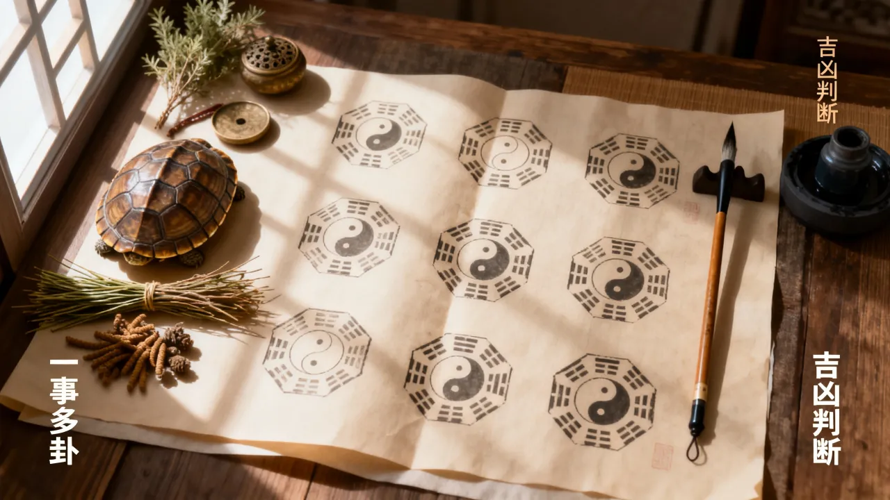 一事多卦怎么算吉凶?一事多卦吉凶图怎么看 一事多卦怎么算吉凶?一事多卦吉凶图怎么看
