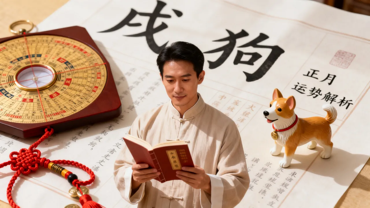 属狗正月出生男命好不好，破解一生运势如何
