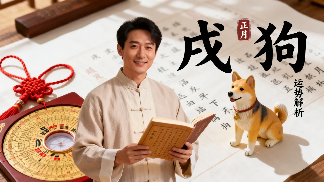 属狗正月出生男命好不好，破解一生运势如何