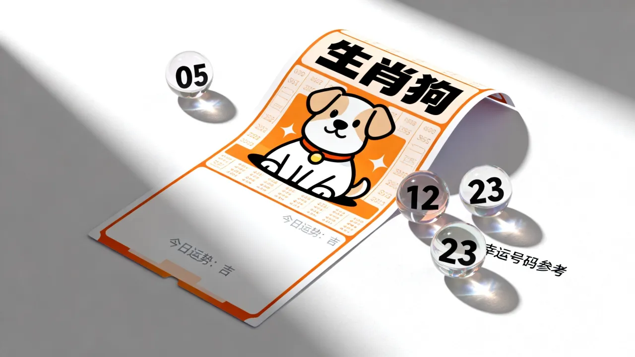 生肖狗今日彩票运势怎么样，属狗人今日买彩票号码能中奖吗