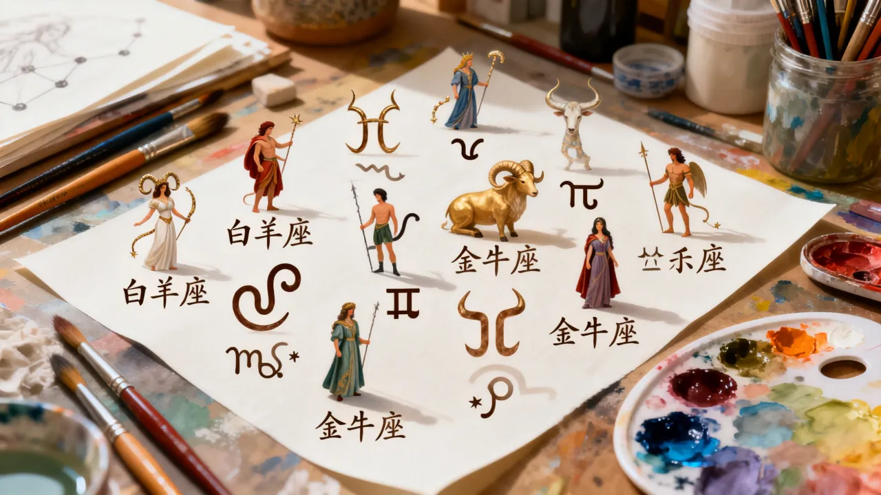 十二星座谁最爱画画,哪个星座画画天赋排名第一? 十二星座谁最爱画画,哪个星座画画天赋排名第一?