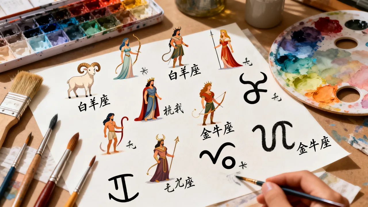 十二星座谁最爱画画,哪个星座画画天赋排名第一? 十二星座谁最爱画画,哪个星座画画天赋排名第一?