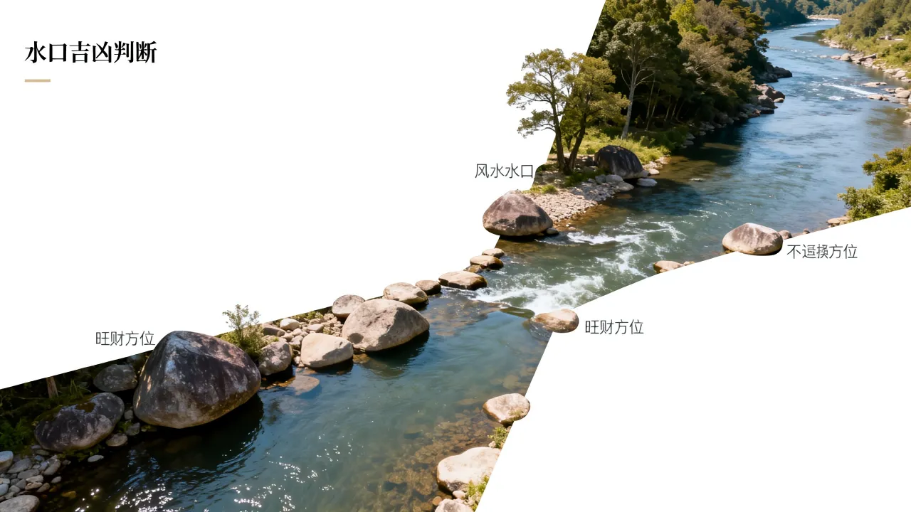 水口怎么判断吉凶，风水水口在哪个方位最旺财