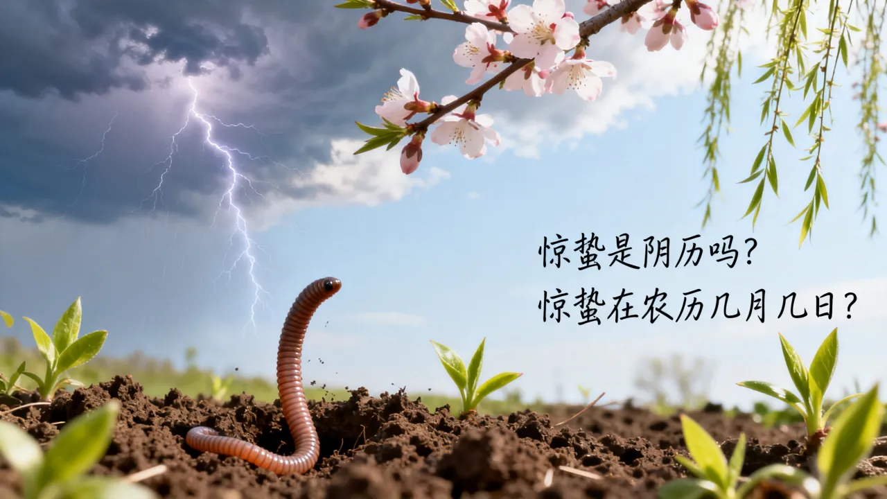 惊蛰是阴历吗,惊蛰在农历几月几日 惊蛰是阴历吗,惊蛰在农历几月几日