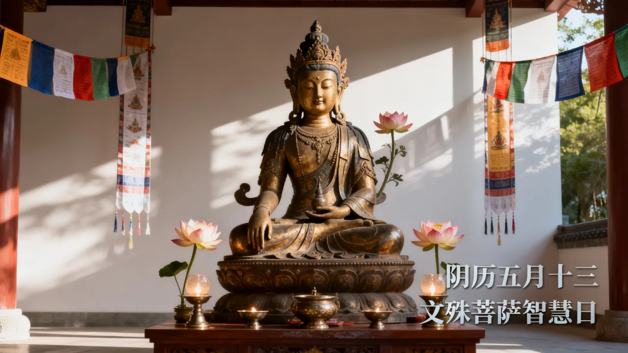 阴历五月十三文殊菩萨是什么日子,如何求智慧 阴历五月十三文殊菩萨是什么日子,如何求智慧