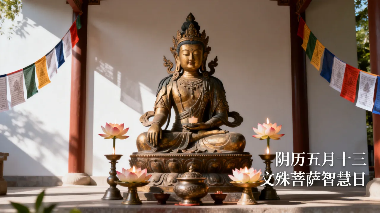 阴历五月十三文殊菩萨是什么日子,如何求智慧 阴历五月十三文殊菩萨是什么日子,如何求智慧