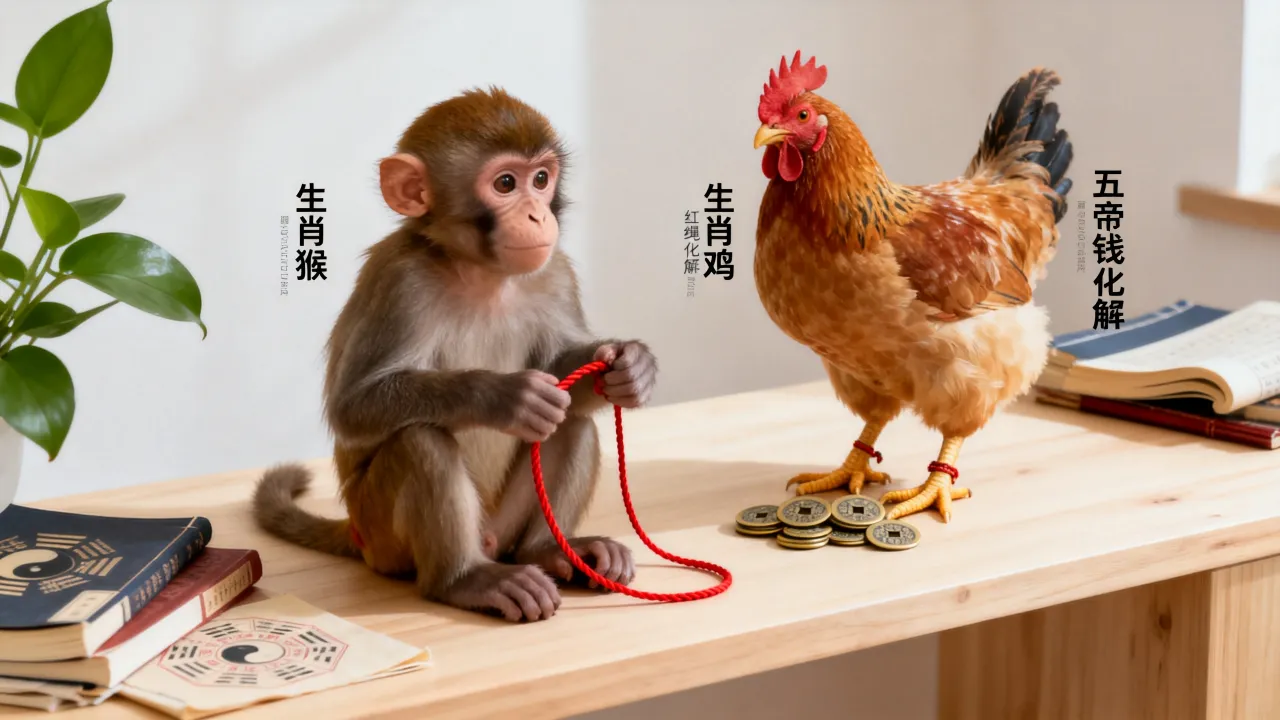 属猴和属鸡的生肖相冲吗，属猴和属鸡相冲怎么化解