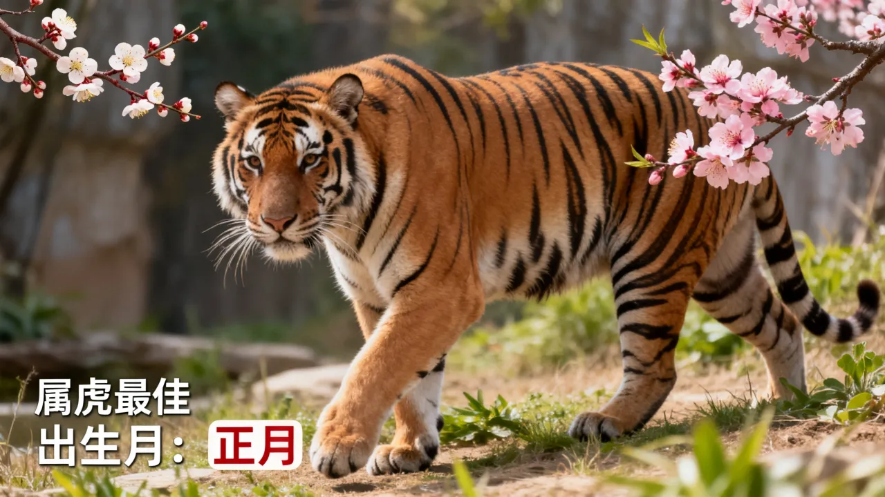 属相月份决定命运吗，属虎几月出生一生命运最好