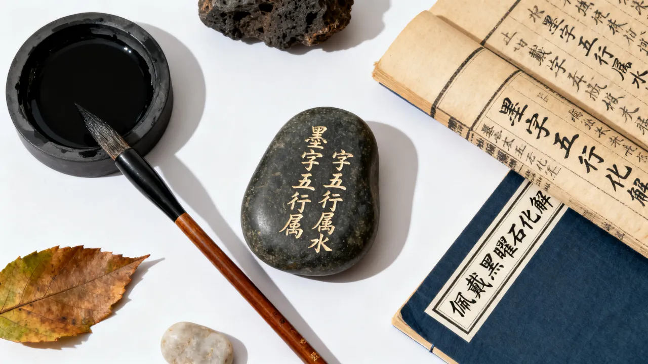名字带墨怎么化解吉凶，名字带墨字的人命运如何化解？