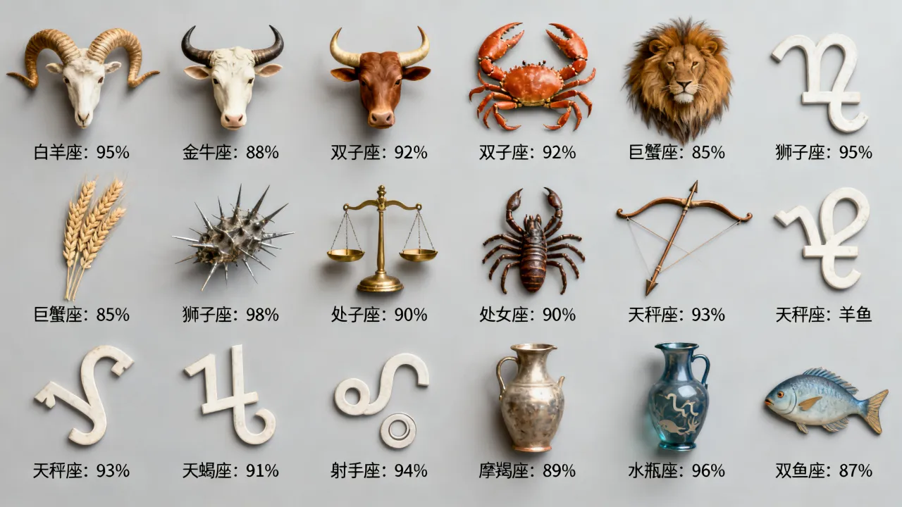 十二星座自信指数谁最高?十二星座谁最自信排名第一? 十二星座自信指数谁最高?十二星座谁最自信排名第一?