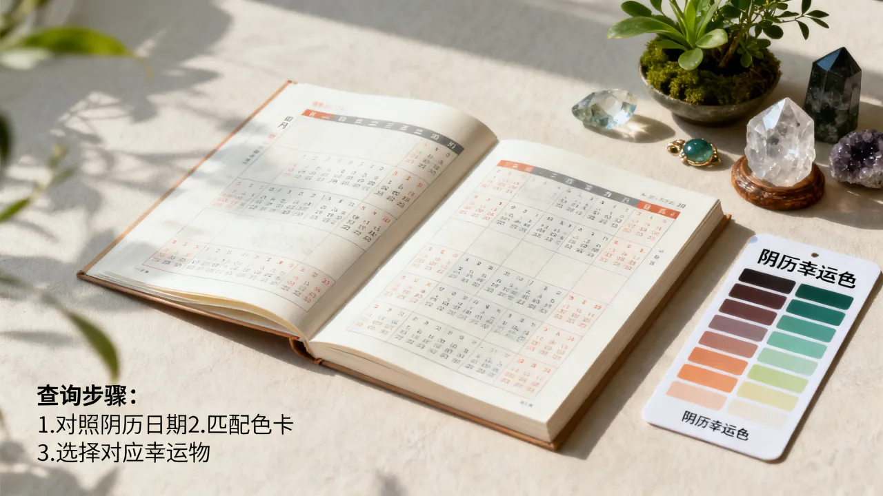 阴历幸运色查询怎么查才准？你的专属色让贵人运财运双旺上扬