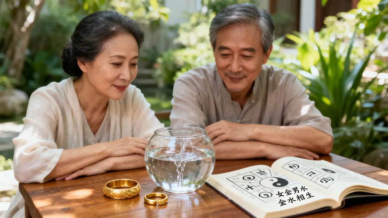 女金男水的夫妻命运好不好，金水相生能长久吗