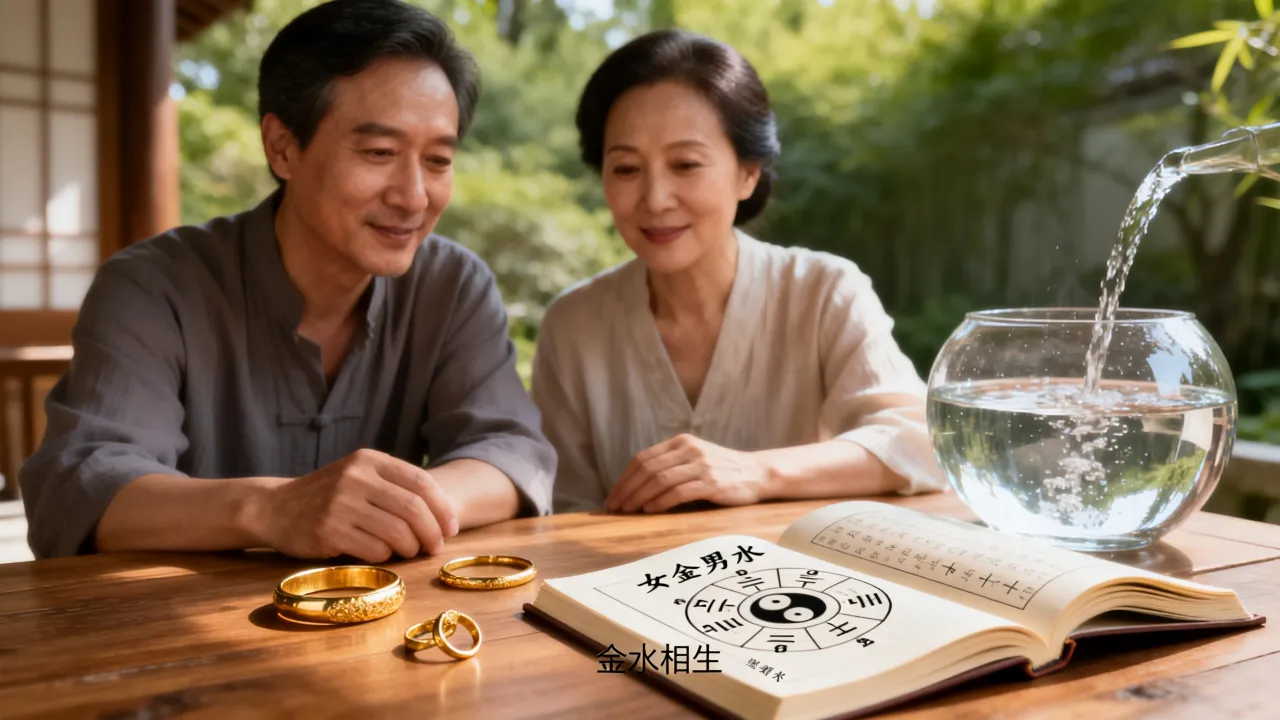 女金男水的夫妻命运好不好，金水相生能长久吗