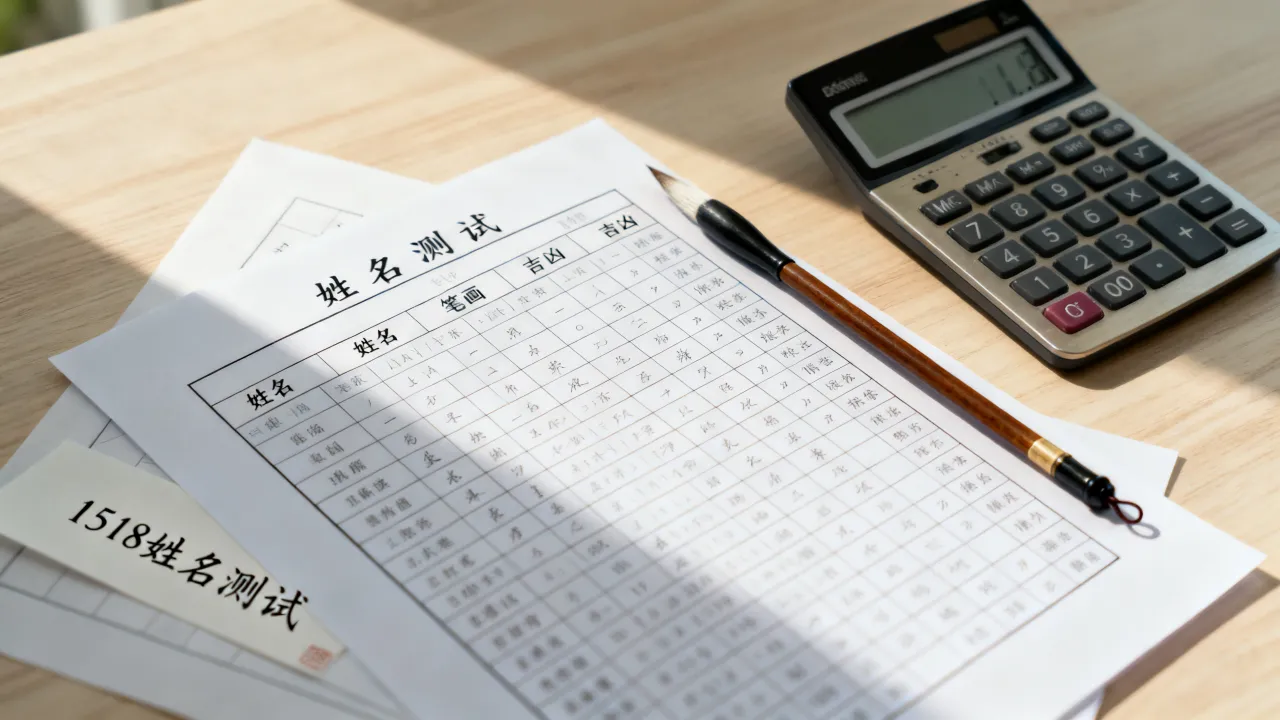 1518姓名吉凶怎么看，姓名测试打分准不准
