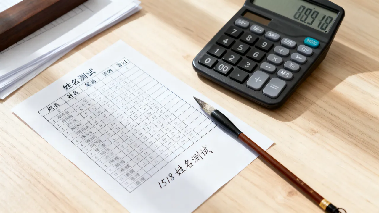 1518姓名吉凶怎么看，姓名测试打分准不准