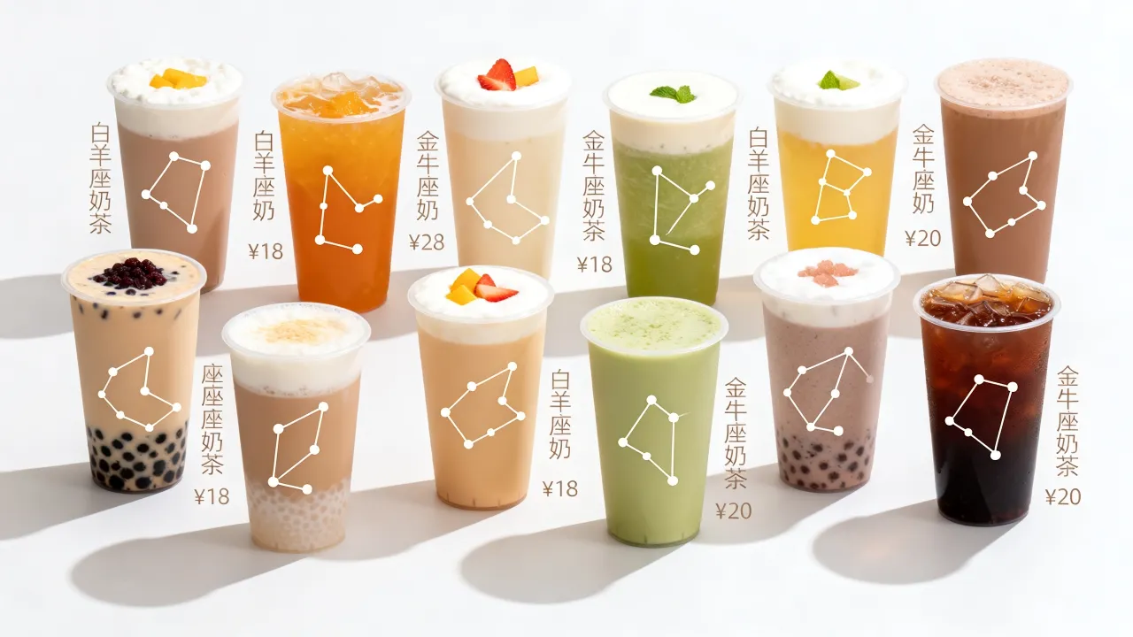 上海十二星座奶茶哪家好?十二星座奶茶价格怎么样 上海十二星座奶茶哪家好?十二星座奶茶价格怎么样