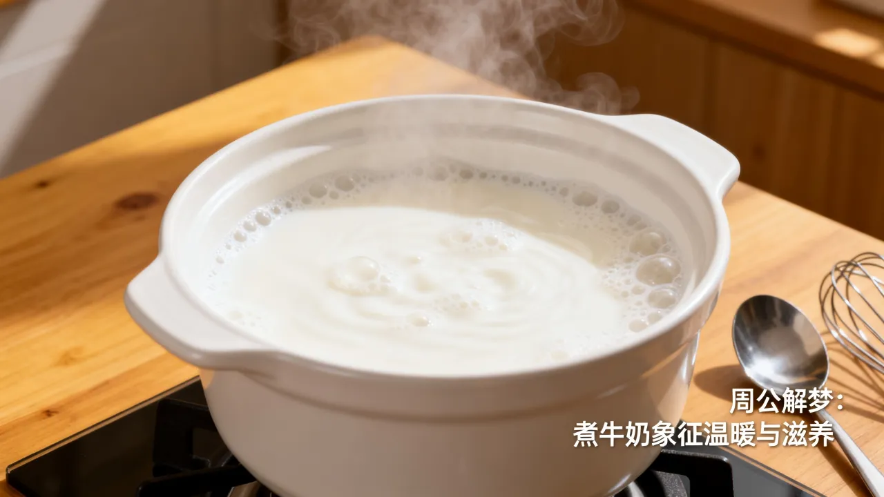 梦到了煮牛奶是啥预兆，周公解梦梦见煮牛奶是什么征兆？