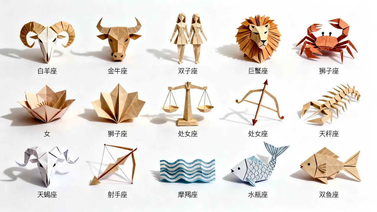 十二星座折纸视频教程大全,如何折纸十二星座最详细? 十二星座折纸视频教程大全,如何折纸十二星座最详细?