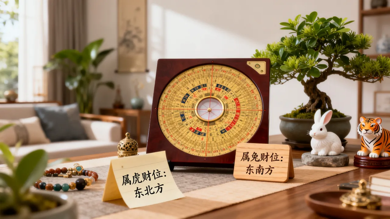 属虎的财位在哪个方向,属兔的财位最佳方位 属虎的财位在哪个方向,属兔的财位最佳方位
