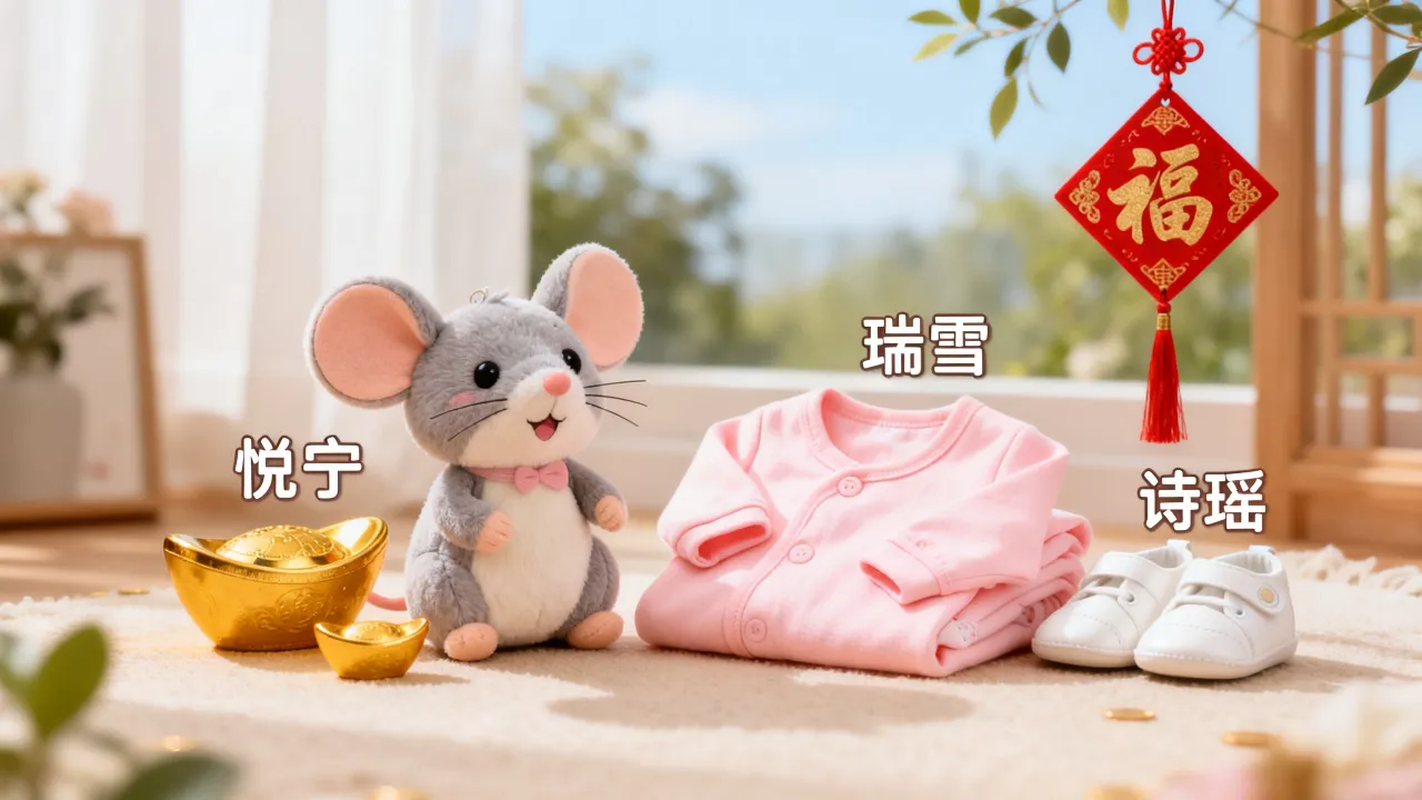属鼠女宝宝名字怎么取?哪些名字好听又吉祥? 属鼠女宝宝名字怎么取?哪些名字好听又吉祥?