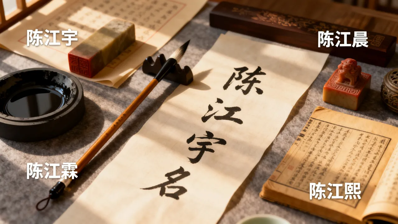 陈什么江给男宝起什么名，陈姓江字辈好听大全集