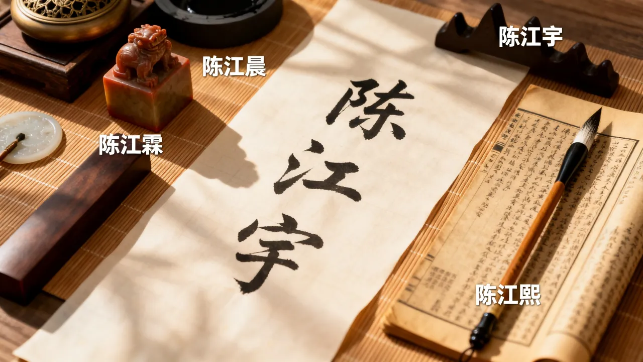 陈什么江给男宝起什么名，陈姓江字辈好听大全集