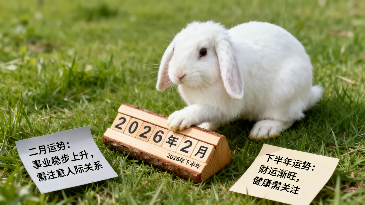 2026属兔二月运势如何，2026属兔下半年运势走向怎样
