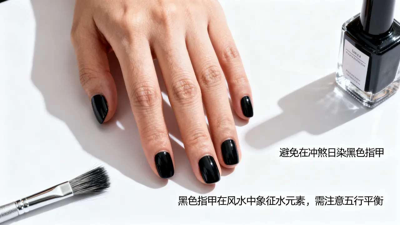 染黑色指甲吉凶怎么算,染黑色指甲有什么风水禁忌? 染黑色指甲吉凶怎么算,染黑色指甲有什么风水禁忌?