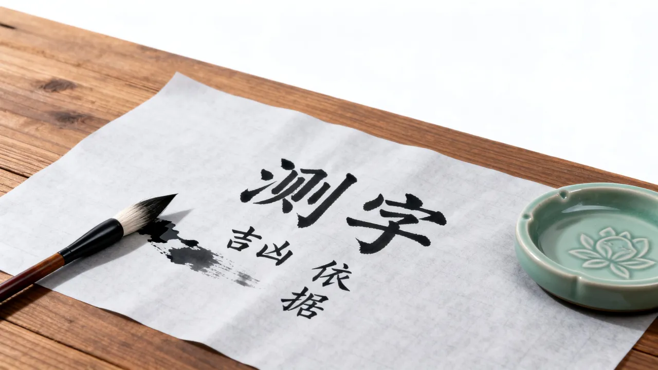 测字吉凶怎么看准不准？测字算命断吉凶有何依据
