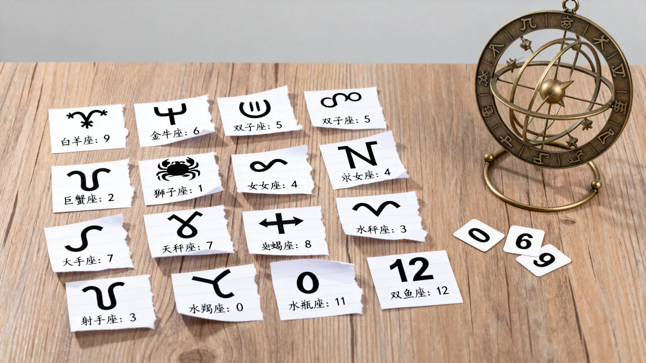 十二星座幸运号码是什么?怎么查自己的幸运数字? 十二星座幸运号码是什么?怎么查自己的幸运数字?