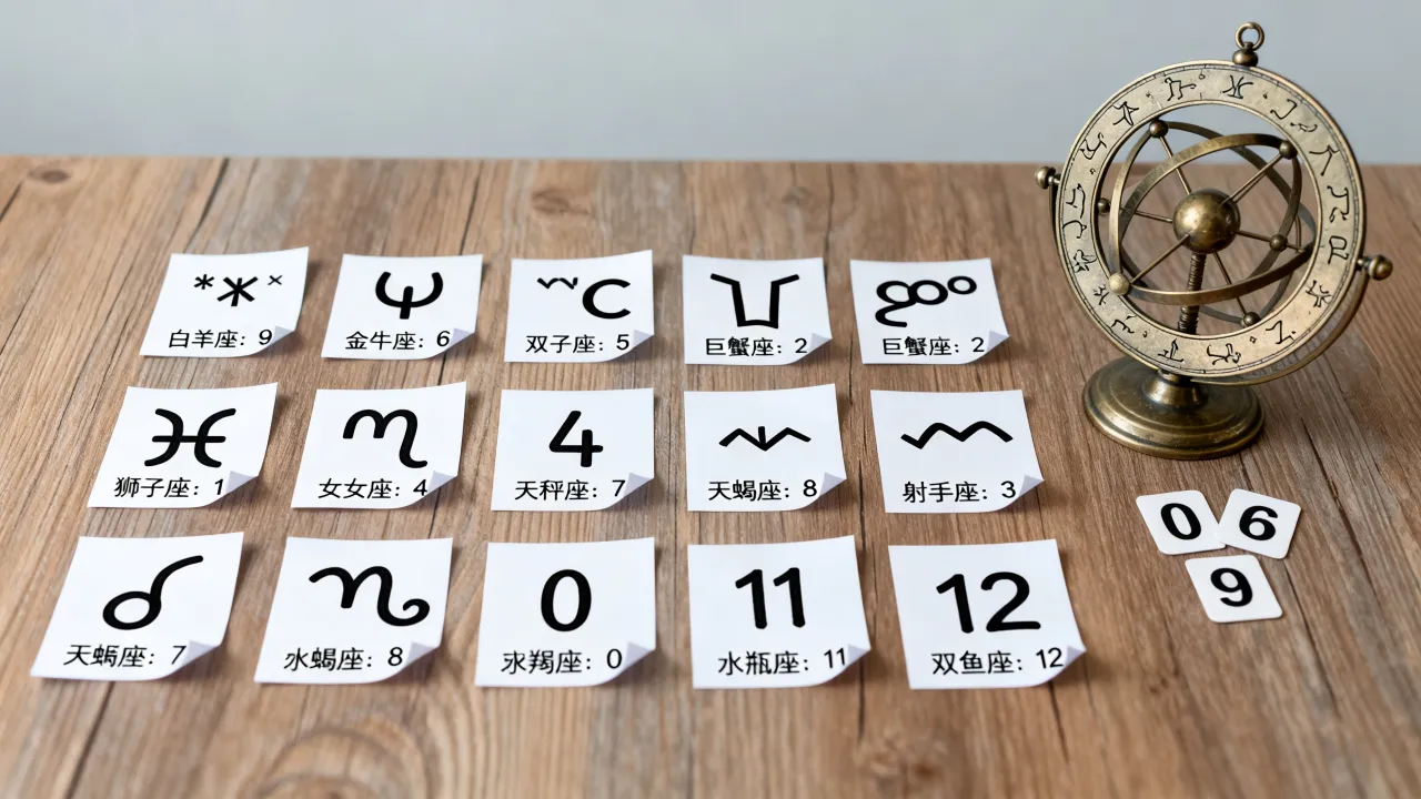 十二星座幸运号码是什么?怎么查自己的幸运数字? 十二星座幸运号码是什么?怎么查自己的幸运数字?