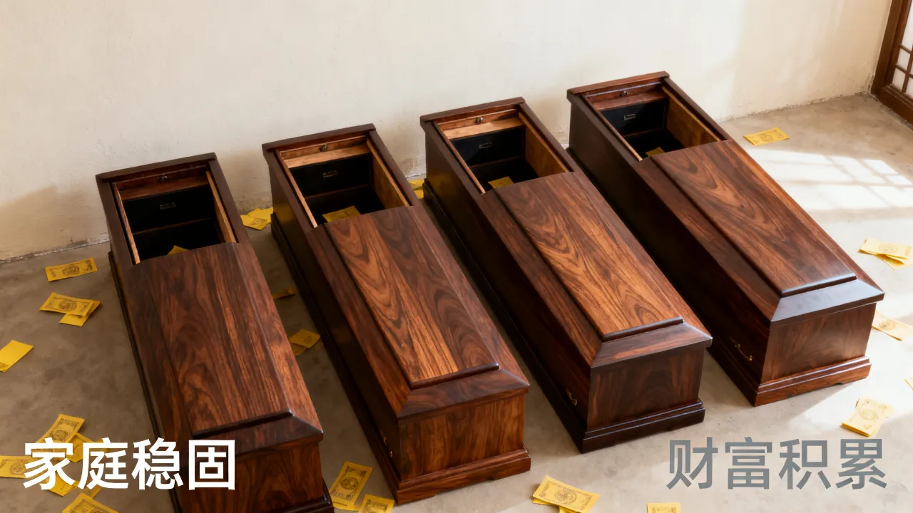 梦到4个棺材意味什么，梦见四口棺材是吉是凶