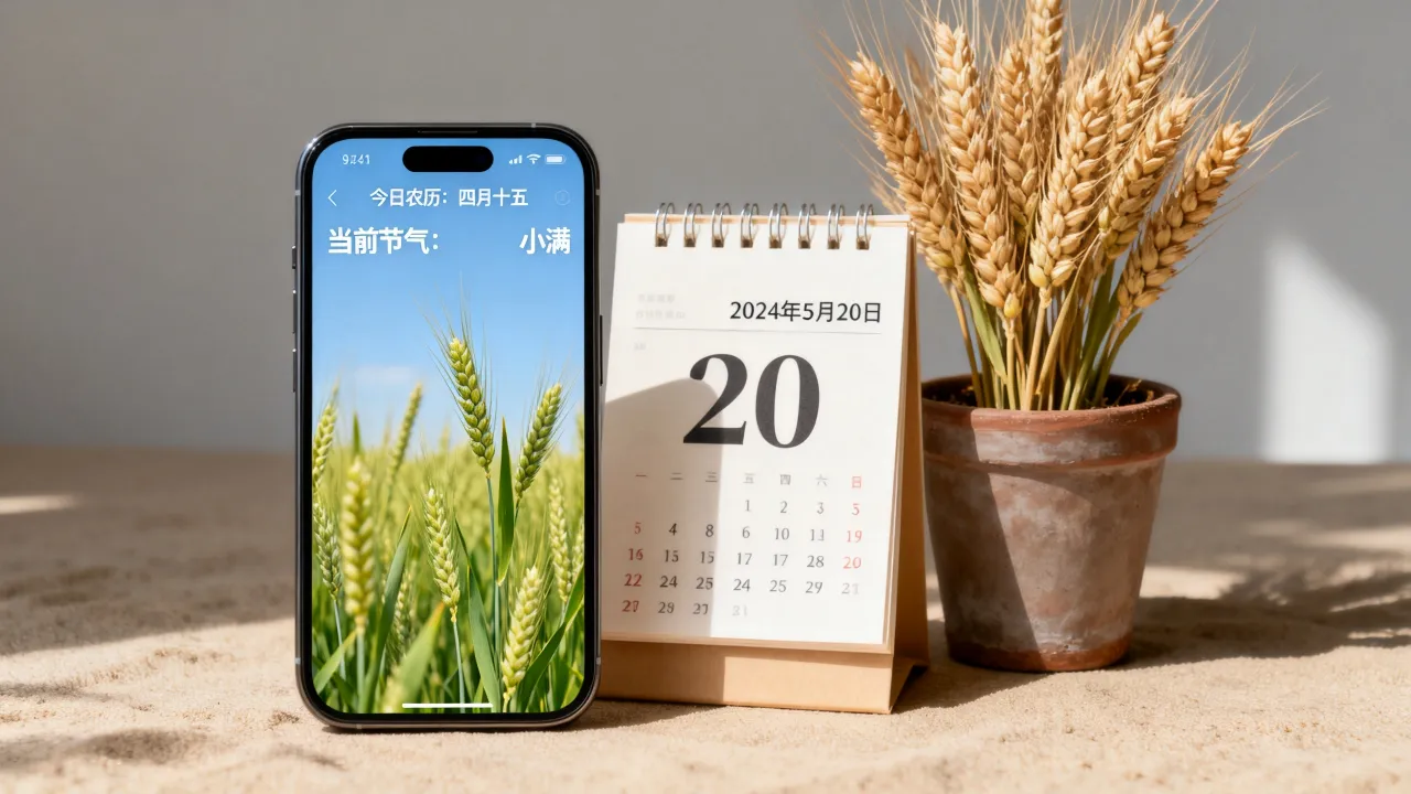 今天阴历几月几号了，怎么查询农历日期和节气？