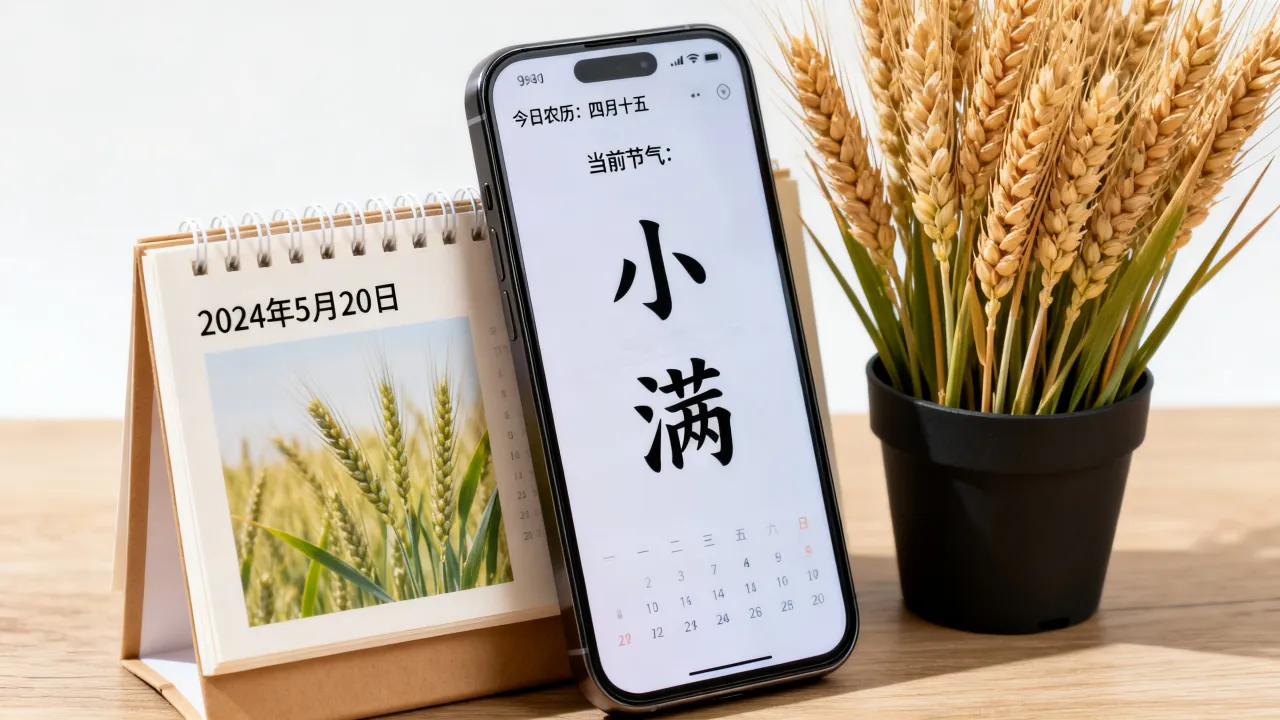 今天阴历几月几号了，怎么查询农历日期和节气？