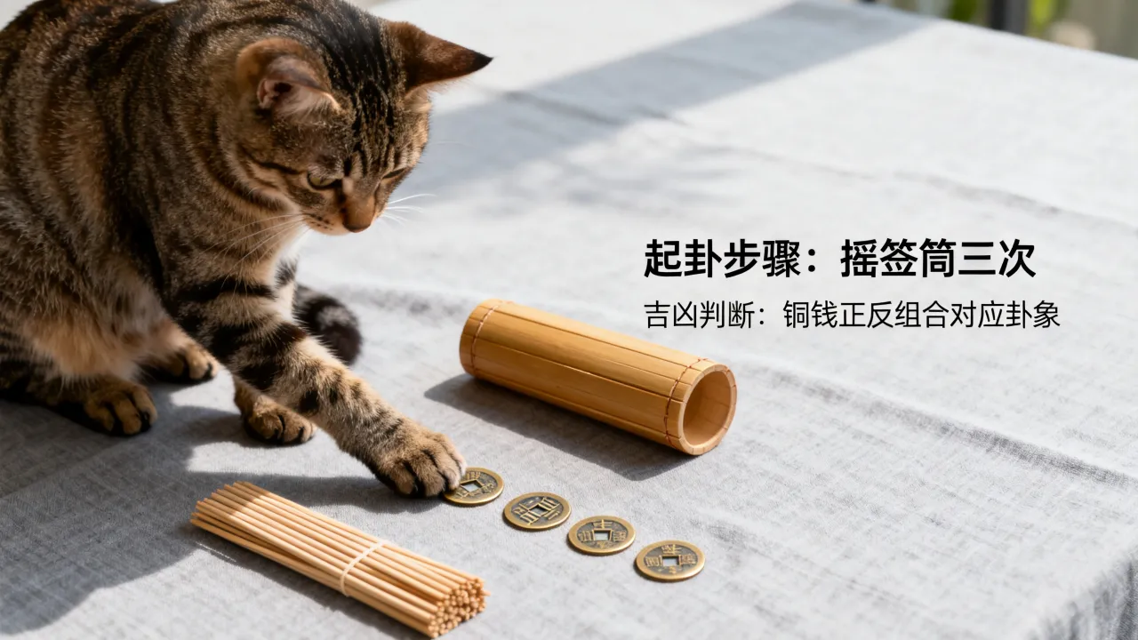 怎么给猫起卦吉凶图解,猫起卦结果如何判断吉凶 怎么给猫起卦吉凶图解,猫起卦结果如何判断吉凶