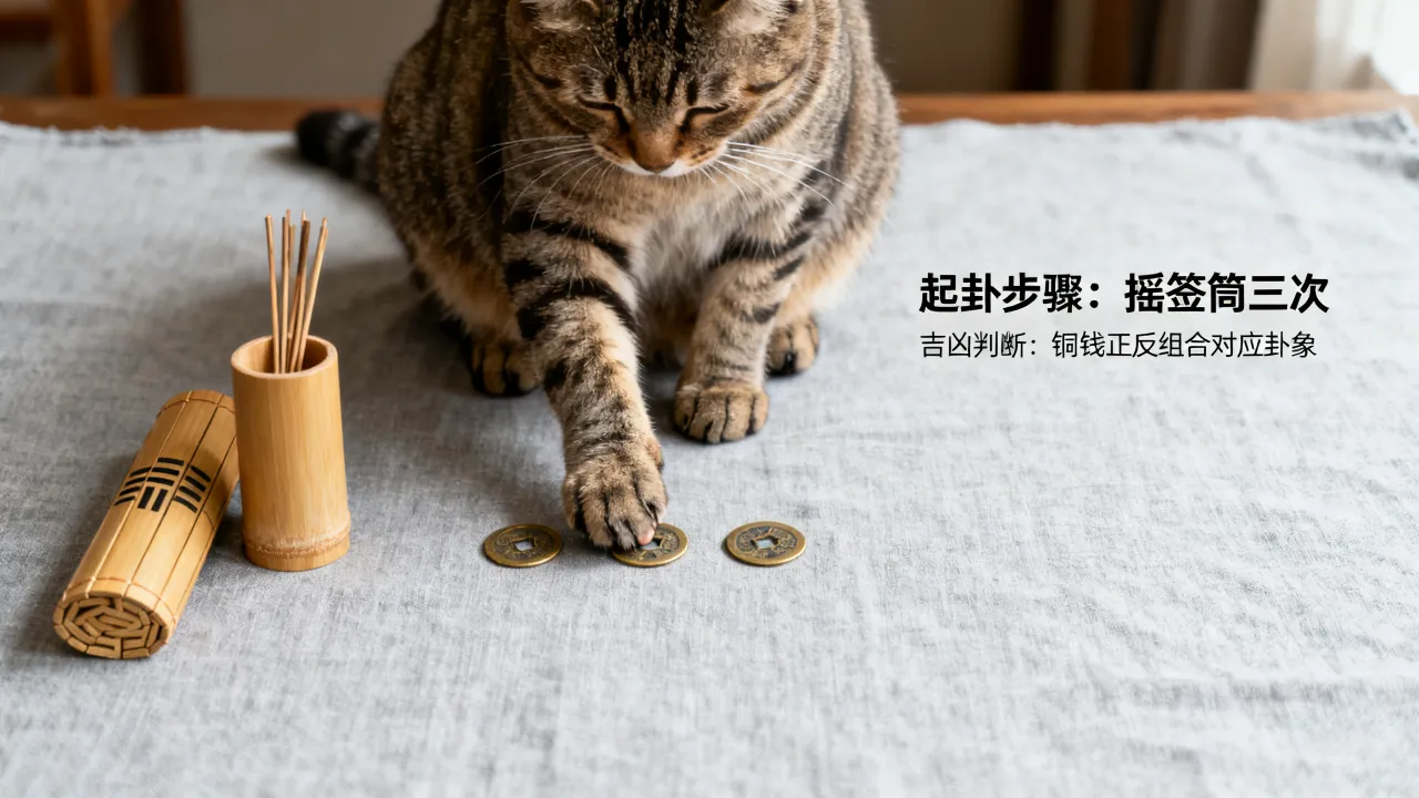 怎么给猫起卦吉凶图解,猫起卦结果如何判断吉凶 怎么给猫起卦吉凶图解,猫起卦结果如何判断吉凶