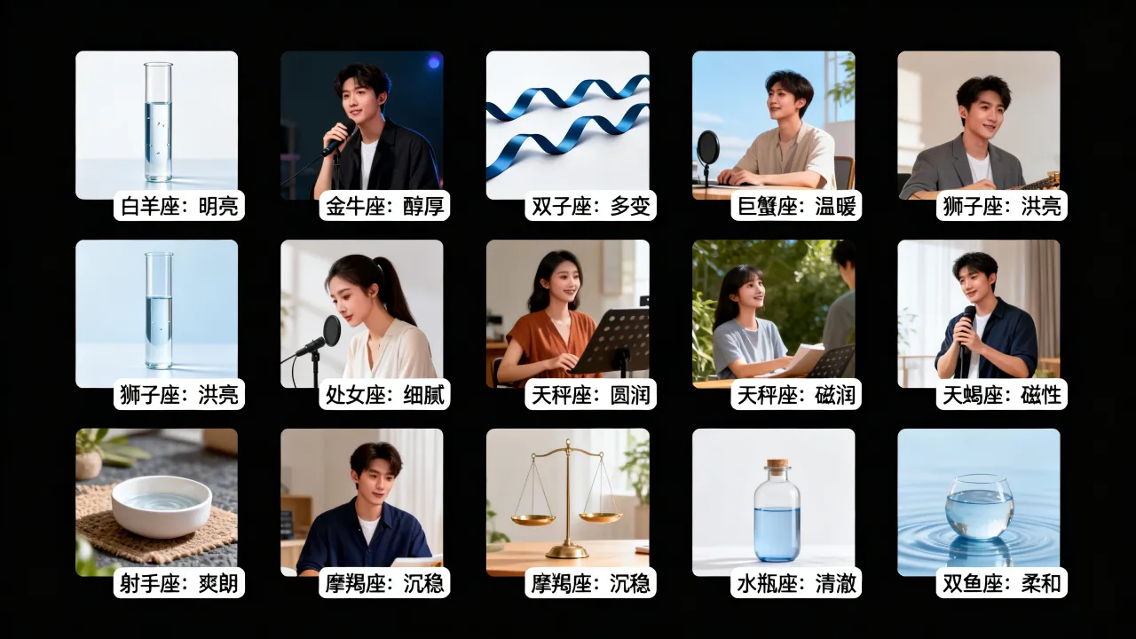 十二星座的嗓子怎么样？哪个星座天生一副好嗓音？
