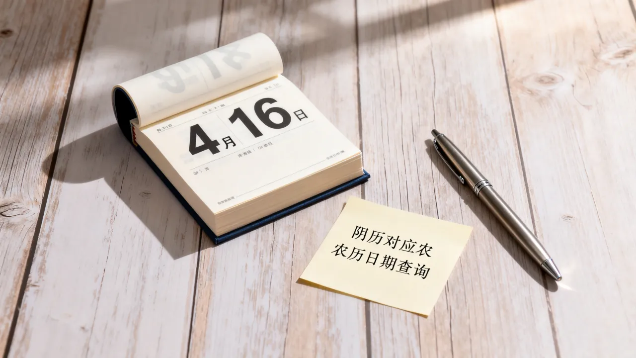 4月16日阴历是几月几号？农历日期对应查询