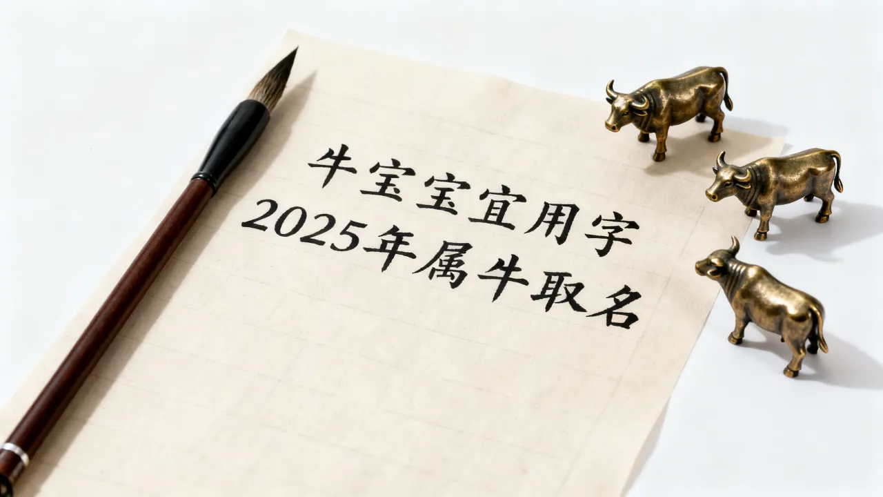 牛宝宝起名应该带什么，2025年属牛宝宝取名宜用字有哪些？