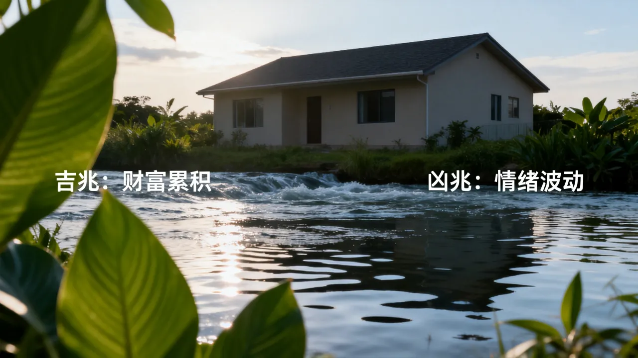 梦到房后有水是好的征兆吗,梦见房后有水吉凶预兆解析 梦到房后有水是好的征兆吗,梦见房后有水吉凶预兆解析